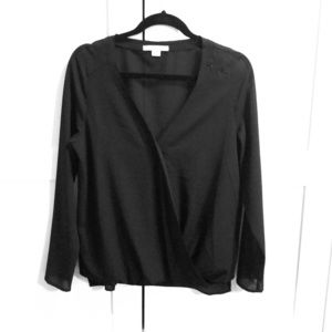 Black Blouse - Size M